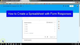 How to Create a Spreadsheet with Form Responses