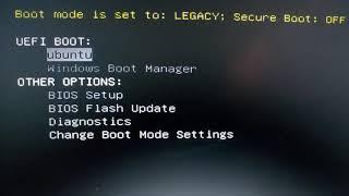 Let's remove Ubuntu from Bios/Boot menu