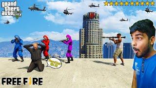 Franklin Saving Simeon From TOP CRIMINALS Stealing Free Fire Bikes in GTA 5 | Gta 5 tamil