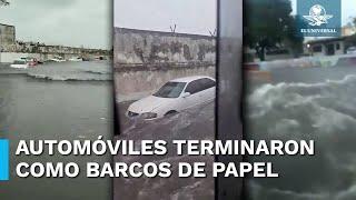 Tláloc le pega con todo a Veracruz y lo deja bajo el agua