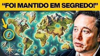 Elon Musk: "Eu mostro a você o mapa-múndi original que eles não queriam que você visse!"