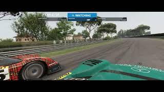 Ahab Goes Wide & Then Holds Off Stirling9Moss (Historic Imola 8/22/2022)