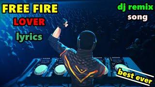 FREE FIRE LOVER song | lyrics verson | full mix