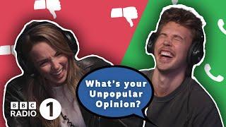 'Ever sniffed your own tongue scraping?' Austin Butler and Jodie Comer play Unpopular Opinion