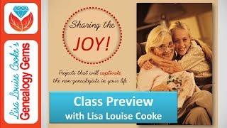 Premium Class Preview: Sharing the Joy of Genealogy in Inspiring Ways