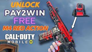 *FREE* Unlock Permanent Free M4 Red Action Anniversary Log in Blitz Event Codm 2024 | Free Rewards