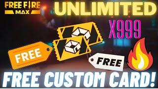 FREECUSTOM CARD IN FREE FIRE 2023 | HOW TO GET CUSTOM CARD IN FREE FIRE | FREE CUSTOM |FF ROOM CARD