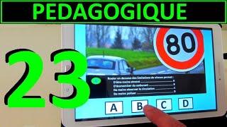 Code de la route 2024 #23 - Pédagogique