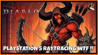 "Diablo 4 Had A Major Ray-Tracing Graphics Overhaul "New Update On The PlayStation 5"