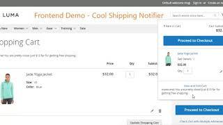 Cool Shipping Notifier - Magento 2 Extension Developed by MageDock