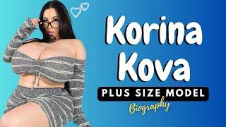 Korina Kova : Best Canadian Plus Size Curve Model & Brand Ambassador