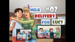 Summertime Saga Lucy - Deliver milk to school cafeteria