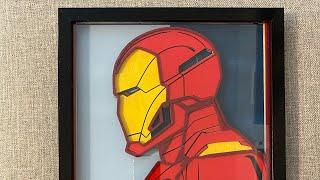 Laser Cut Multilayer Ironman