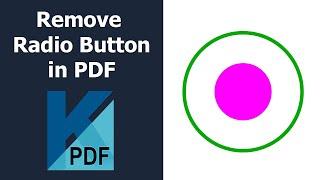 How to clear radio button in pdf form using Kofax Power PDF