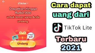 Cara dapat uang dari Aplikasi Tiktok Lite Terbaru || Aplikasi Tiktok Lite Penghasil Uang 2021