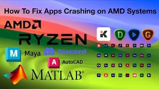 How to Fix Apps Crashing on AMD PC | Hackintosh