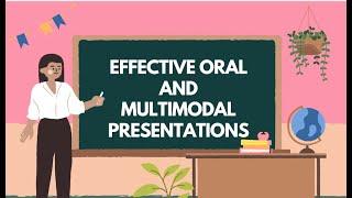 Chapter 8 - EFFECTIVE ORAL AND MULTIMODAL PRESENTATIONS