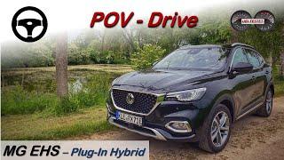 MG EHS Plug-In Hybrid SUV *258hp* - POV Drive | Topspeed - Test - Review - Vmax