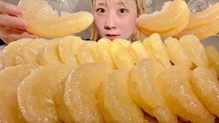 ASMR Big Grapefruit? Banpeiyu【Mukbang/ Eating Sounds】【English subtitles】