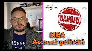 MBA Merch by Amazon / Mein Account wurde gebannt!!!! / 2021 Tier 500 deutsch