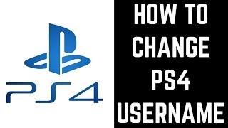 How to Change PS4 Username