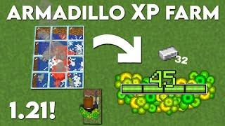 Minecraft: EASY NEW ARMADILLO XP FARM! (1.21 Tutorial)