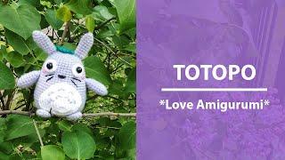 Вязаный Тоторо амигуруми/TOTORO PATTERN