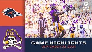 Game Highlights: UTSA vs East Carolina (September 28, 2024)