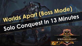 Boss Mode Conquest Hardcore Solo In 13 Minutes Using Goblin Blaster 9000 Build