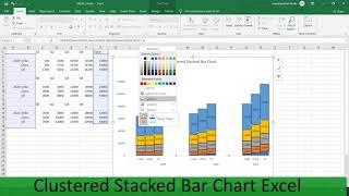 How To Create A Clustered Stacked Bar Chart In Excel