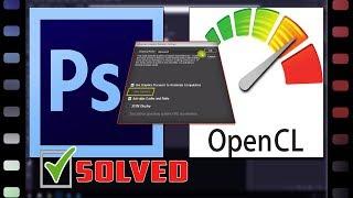openCL/GPU error Photoshop | How to Solve | tecwala