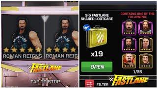 3-5 Fastlane Shared Lootcase Opening WWE Mayhem