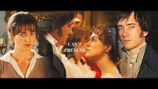 I guess that's love, I can't pretend... [elizabeth/mr.darcy]