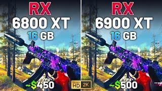 RX 6800 XT vs RX 6900 XT - Test in 12 Games in 2024