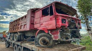 Accidentally Damaged Heavy Truck Urgent Repair ||  Restoration in Pakistan