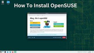 How To Install OpenSUSE