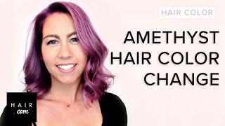 Amethyst Color Transformation | Hair.com