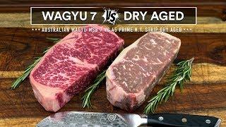 Wagyu MBS7 vs Prime Dry Aged - Steak Battle! Which is best?