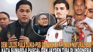 INI BARU MANTAP! PSSI PASTIKAN DUA PEMAIN NATURALISASI DATANG DIBULAN NOVEMBER•SUMARDJI BERI BOCORAN