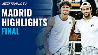 Alexander Zverev vs Matteo Berrettini | Madrid 2021 Final Highlights