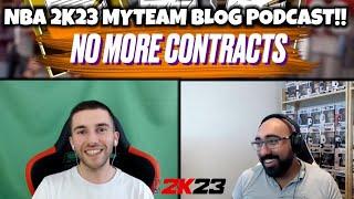 NBA 2K23 MYTEAM BLOG BREAKDOWN!! CROSSOVER PODCAST WITH JAZ!!