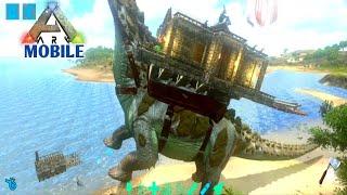 Ark Mobile - The Power Of Titanosaur!!! | Ark Mobile Titanosaur (Physics)