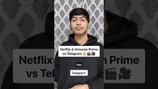 Netflix & Amazon Prime vs Telegram