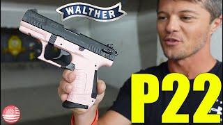 Walther P22 Review (Yes, PINK, Walther 22LR Pistol)