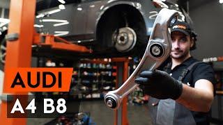 Как заменить передний рычаг подвески Audi A4 B8 Седан [ВИДЕОУРОК AUTODOC]