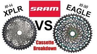 SRAM XPLR vs EAGLE Cassette Breakdown | Tighter Gears?
