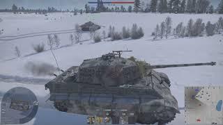 War Thunder Tiger 2 on the defense 11/0