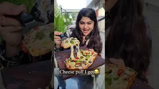 Actual Scene vs. Bloopers | Food Blogger Reality  Cheesy Pizza #shorts #thakursisters #bloopers