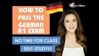 How to Pass the German A1 Exam | SELF-STUDYING | Start Deutsch 1