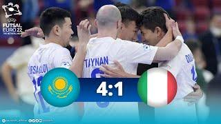 Обзор матча Казахстан - Италия - 4:1. EURO 2022. Групповой этап